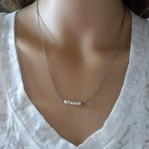 Simple pearls Time and Tru necklace